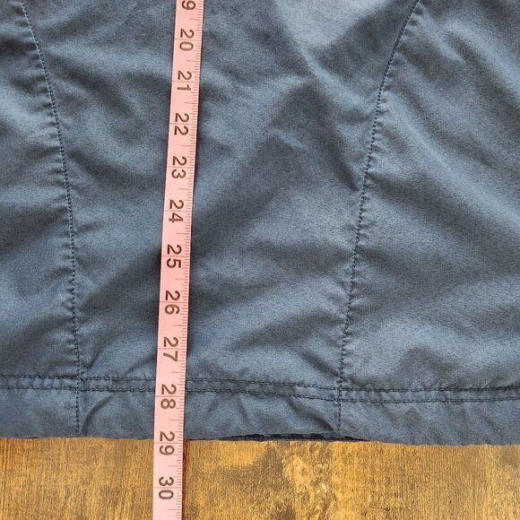 Duluth Trading Co Mens Blue Quarter Zip Lightweight Pullover Jacket XL 3 Pockets - Picture 6 of 7